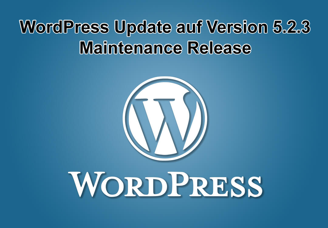 WordPress Update auf Version 5.2.3