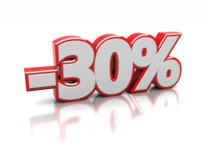 30% Rabatt für Existenzgründer