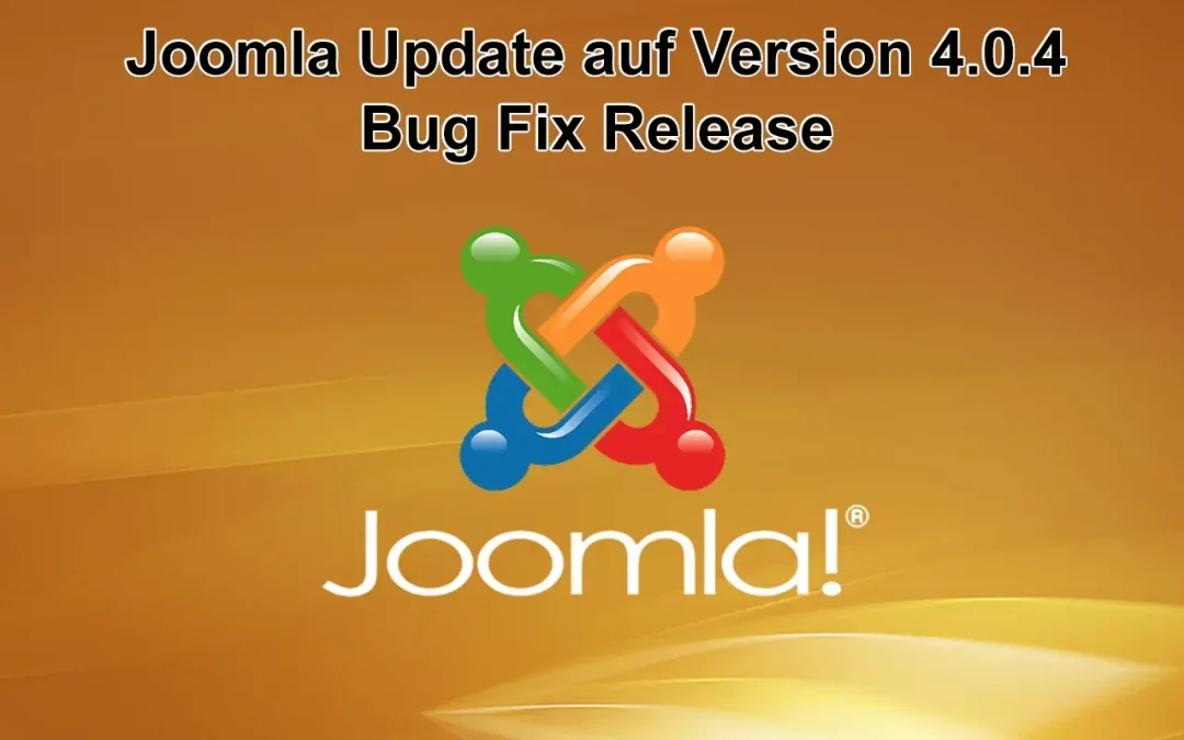 Joomla Update auf Version 4.0.4 erschienen