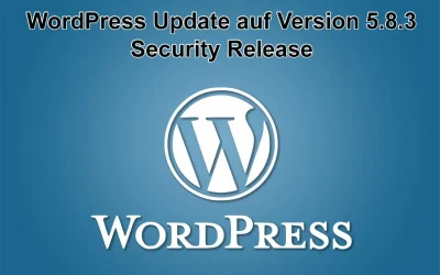 WordPress Update auf Version 5.8.3 erschienen
