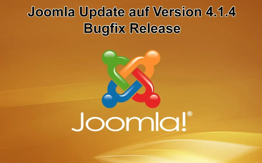 Joomla Update auf Version 4.1.4 erschienen