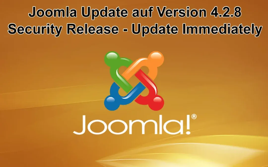 Joomla Update auf Version 4.2.8 erschienen