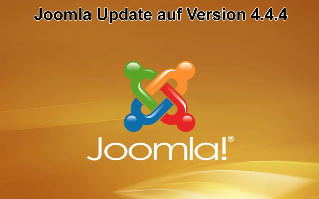 Joomla Update auf Version 4.4.4 erschienen