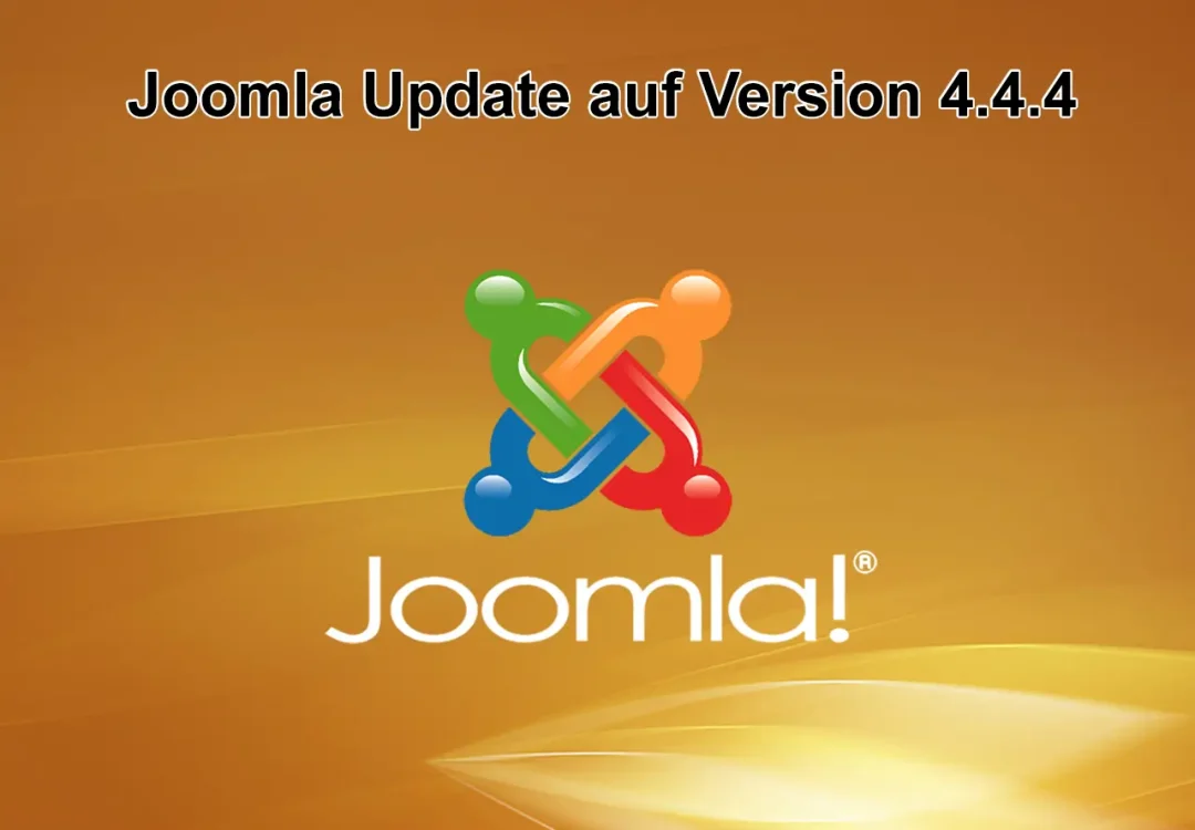 Joomla Update auf Version 4.4.4 am 16. April 2024 erschienen