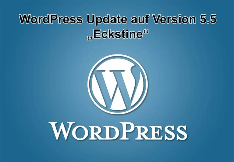 WordPress-Update auf Version 5.5 „Eckstine“ erschienen
