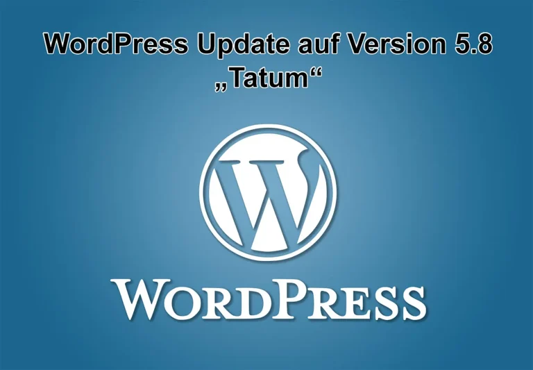 WordPress-Update auf Version 5.8 „Tatum“ am 20. Juli 2021 erschienen
