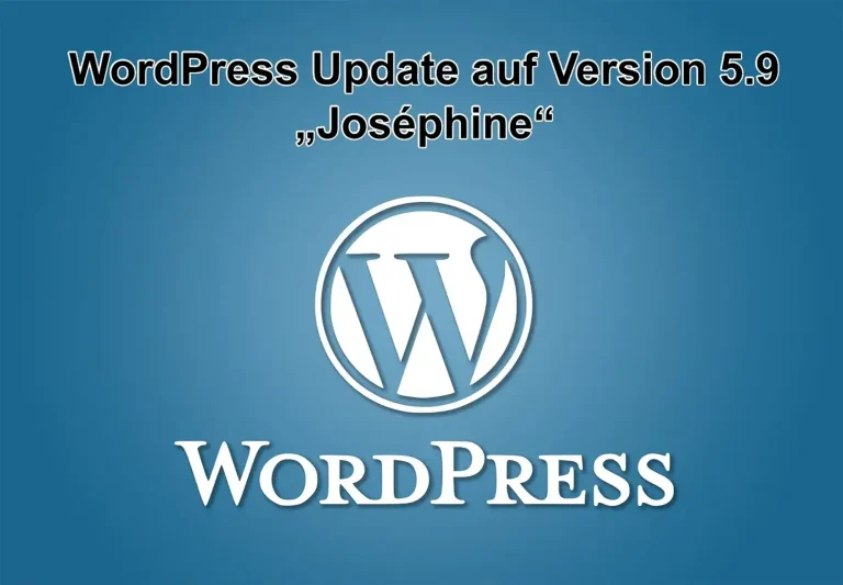 WordPress-Update auf Version 5.9 „Josephine“ am 26. Januar 2022 erschienen