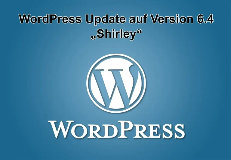 WordPress-Update auf Version 6.4 „Shirley“ am 7. November 2023 erschienen