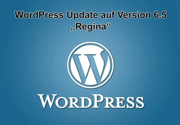 WordPress-Update auf Version 6.5 „Regina“ am 2. April 2024 erschienen