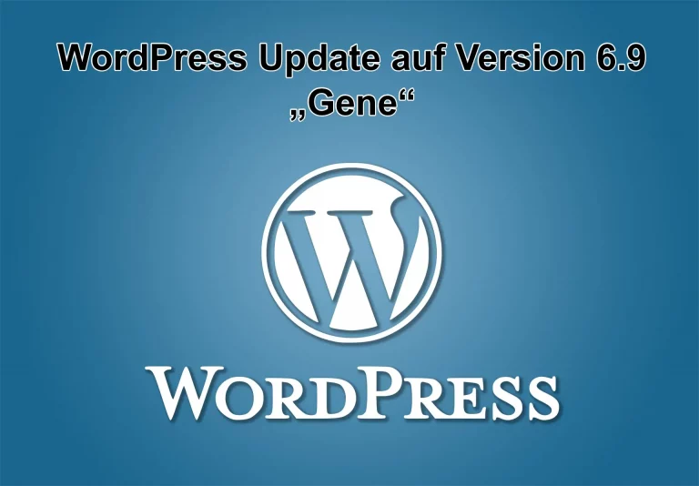 WordPress-Update auf Version 6.9 - Gene - am 2 Dezember 2025 erschienen