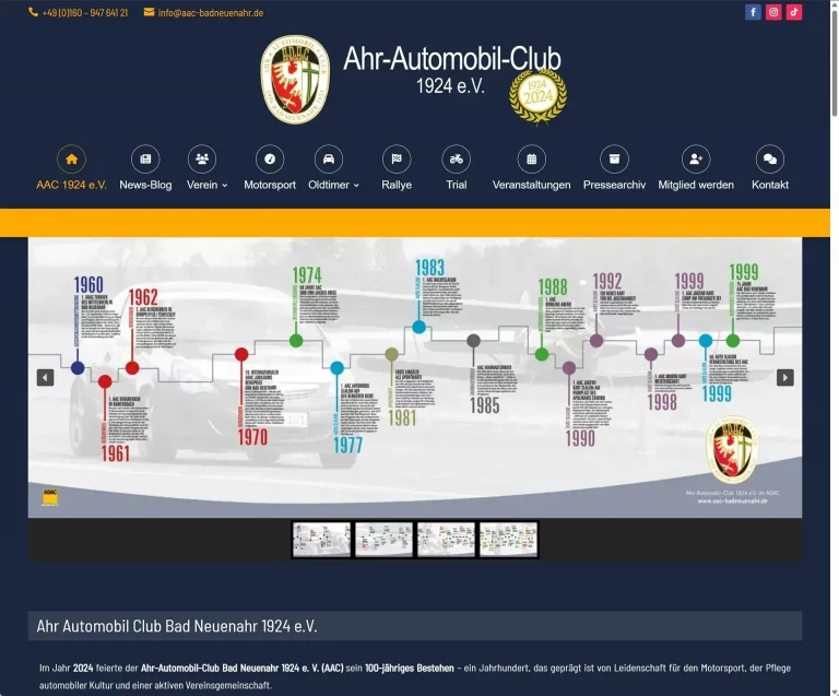 Ahr Automobil Club Bad Neuenahr 1924 e.V. - Beitragsbild