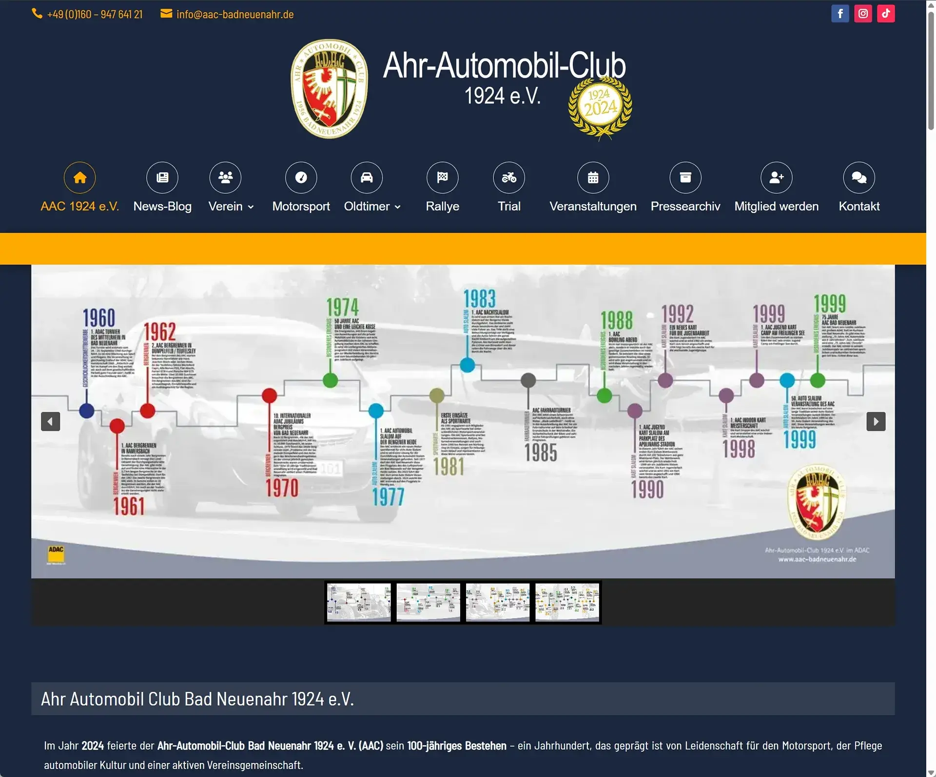 Ahr Automobil Club Bad Neuenahr 1924 e.V. - Beitragsbild