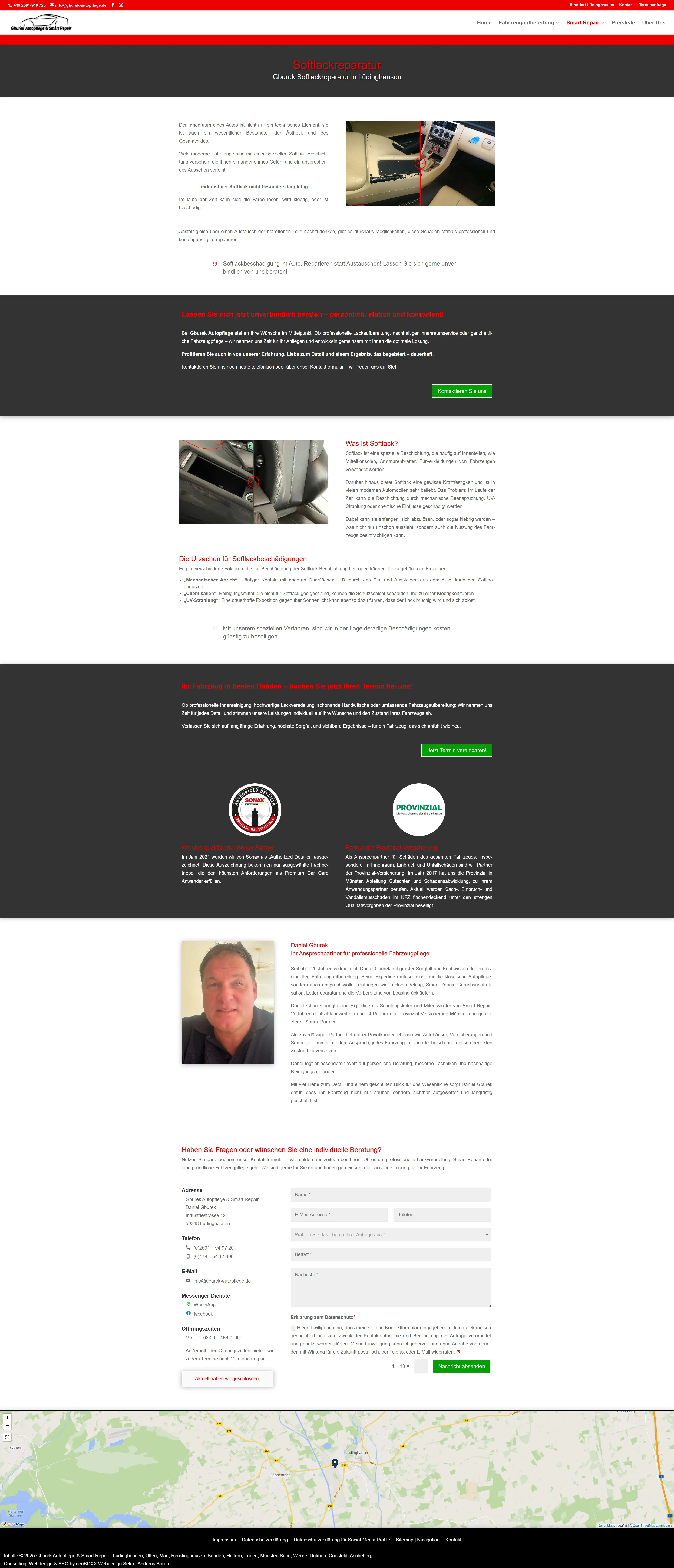 Softlackreparatur - Gburek Autopflege & Smart Repair