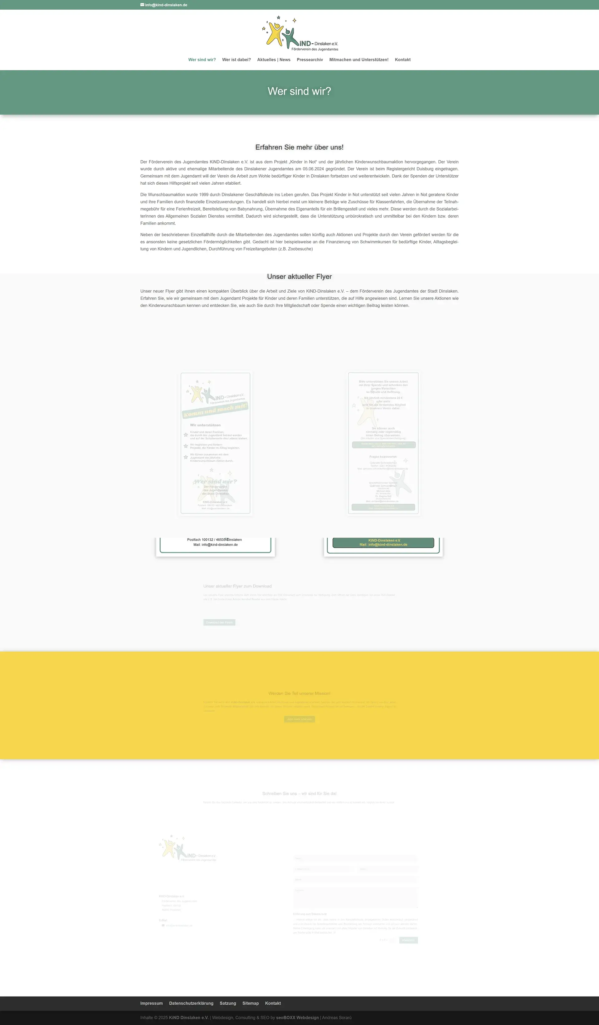 Wer wir sind I KiND - Dinslaken e.V.