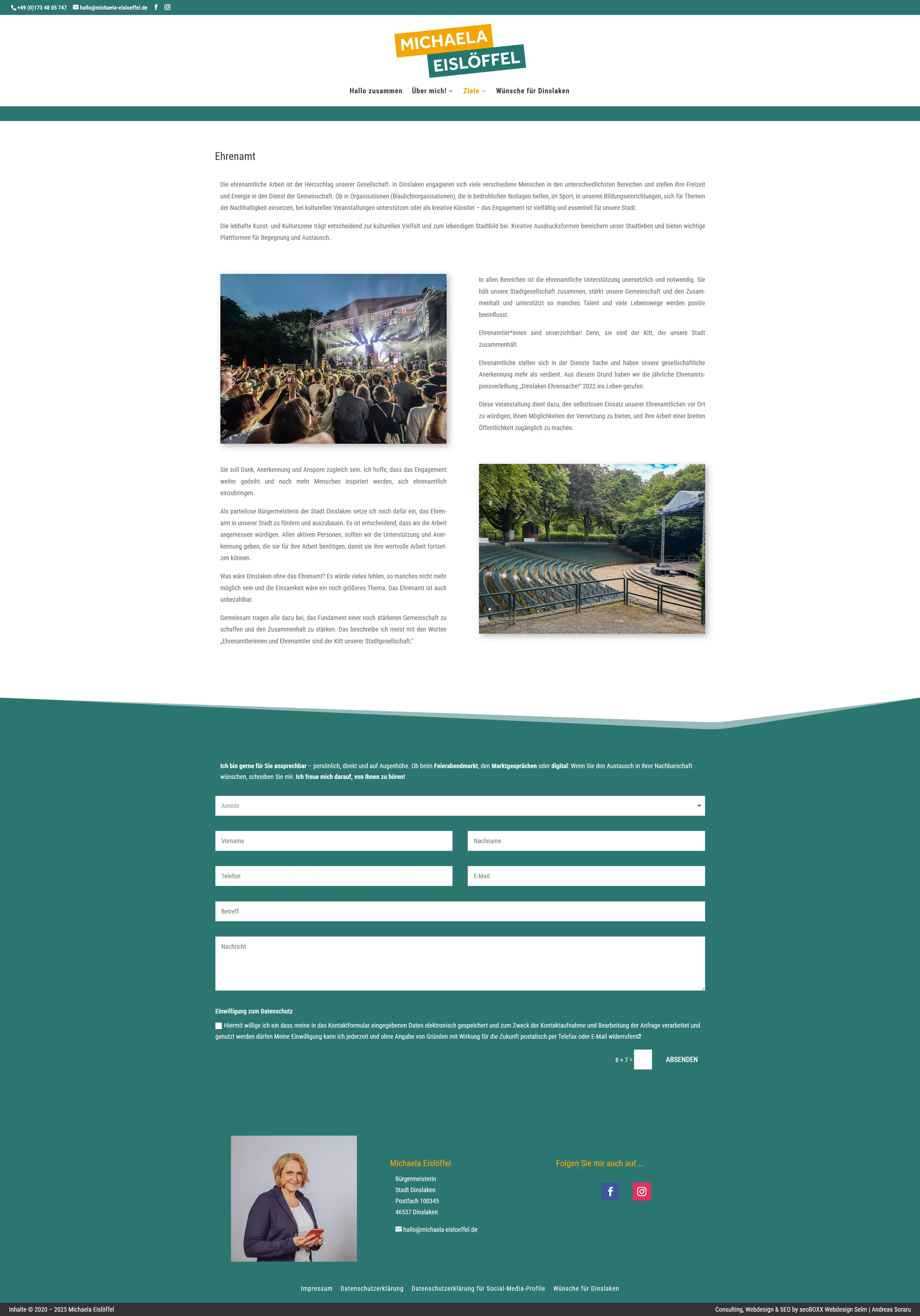 Michaela Eislöffel - Screenshot 7 - Ehrenamt