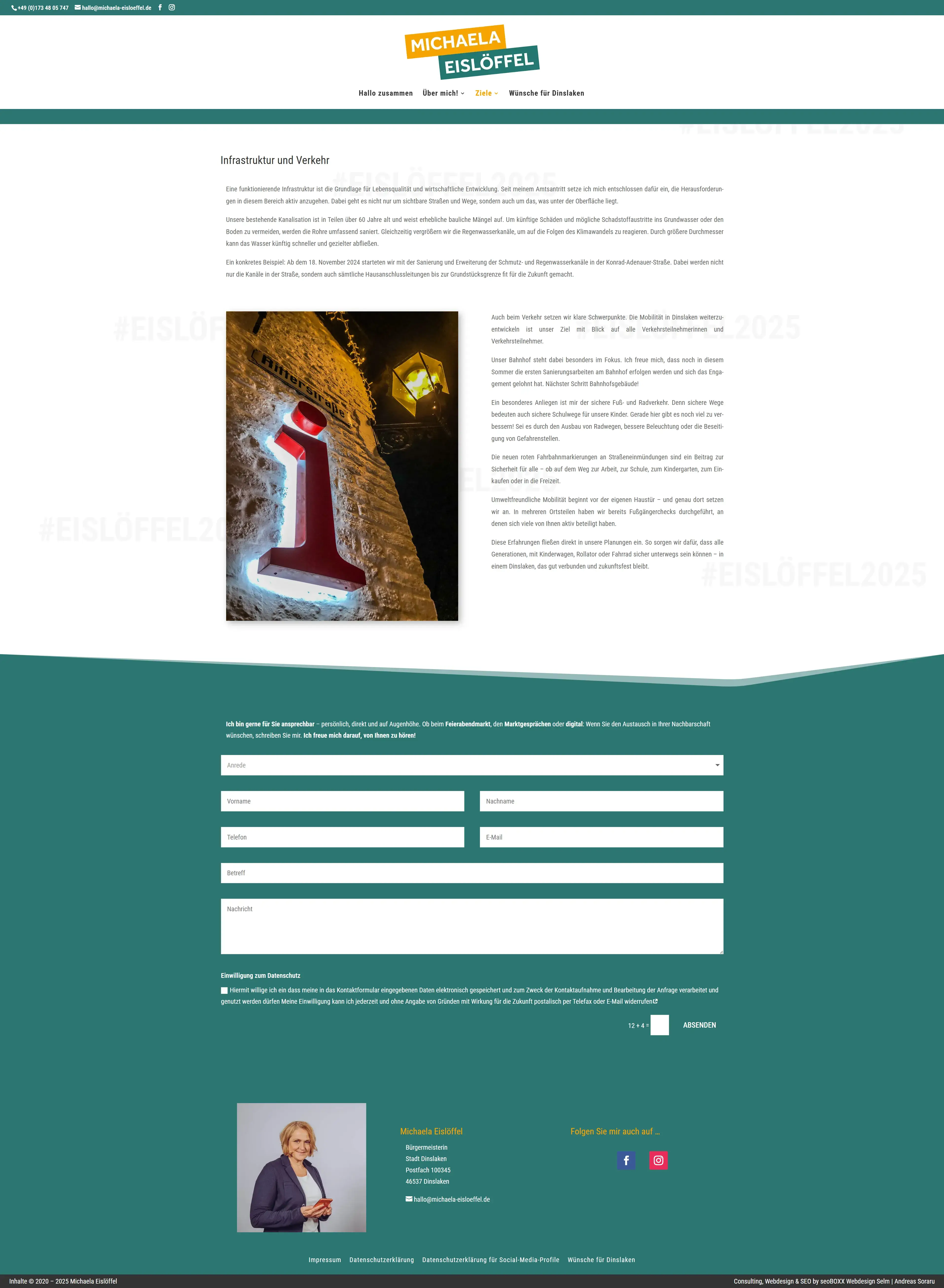 Michaela Eislöffel - Screenshot 8 - Infrastruktur und Verkehr