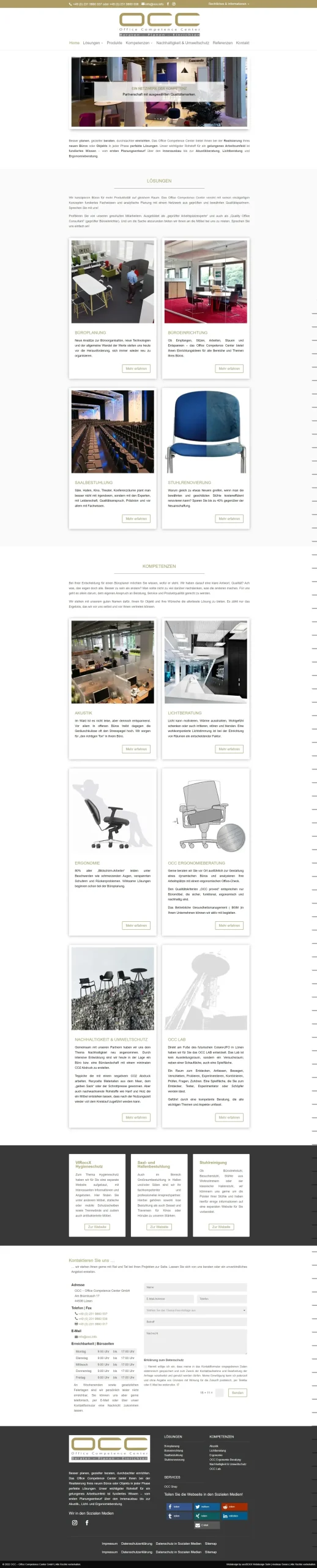 OCC - Office Competence Center - Lünen - Startseite